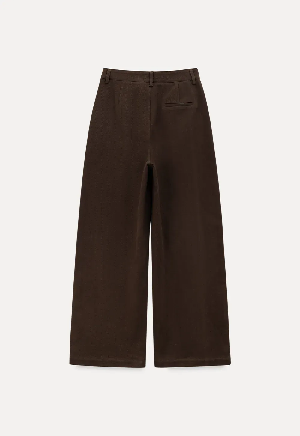 Wide-Leg Suit Trousers