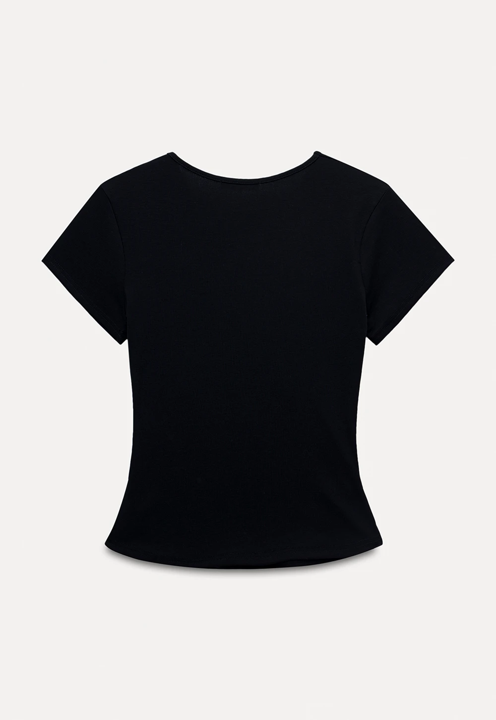 Women's Wrap V-Neck Short Sleeve T-Shirt