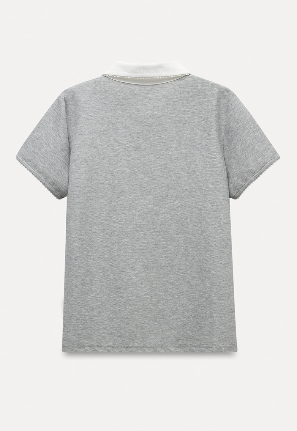 Women’s Contrast Collar Polo T-Shirt