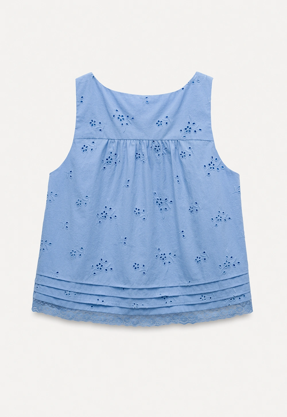 Women’s Eyelet Embroidered Tank Top 