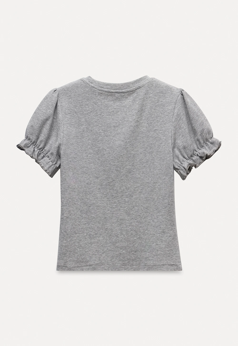 Women’s Puff Sleeve Fitted T-Shirt 