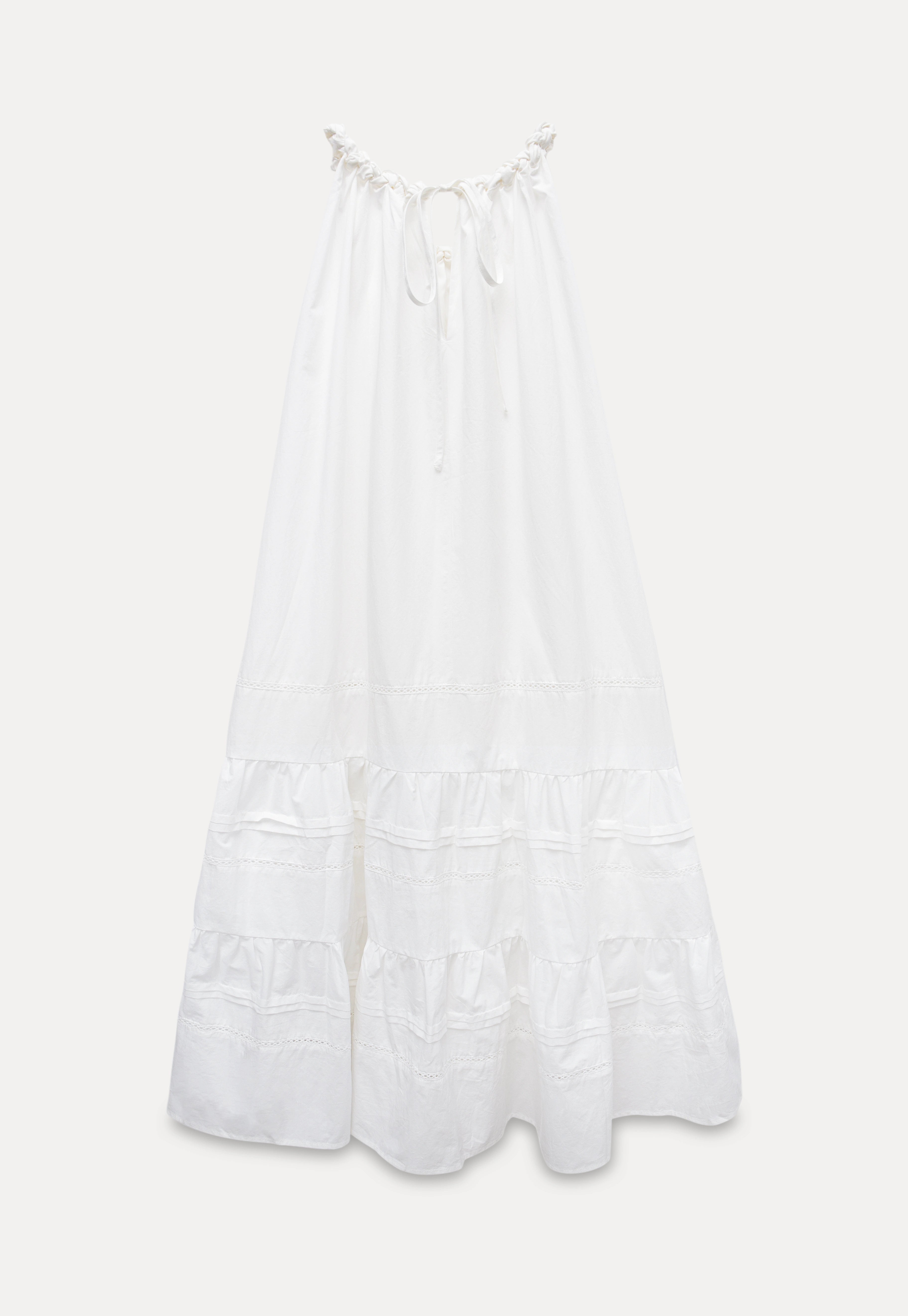 Ruffle Hem Maxi Dress