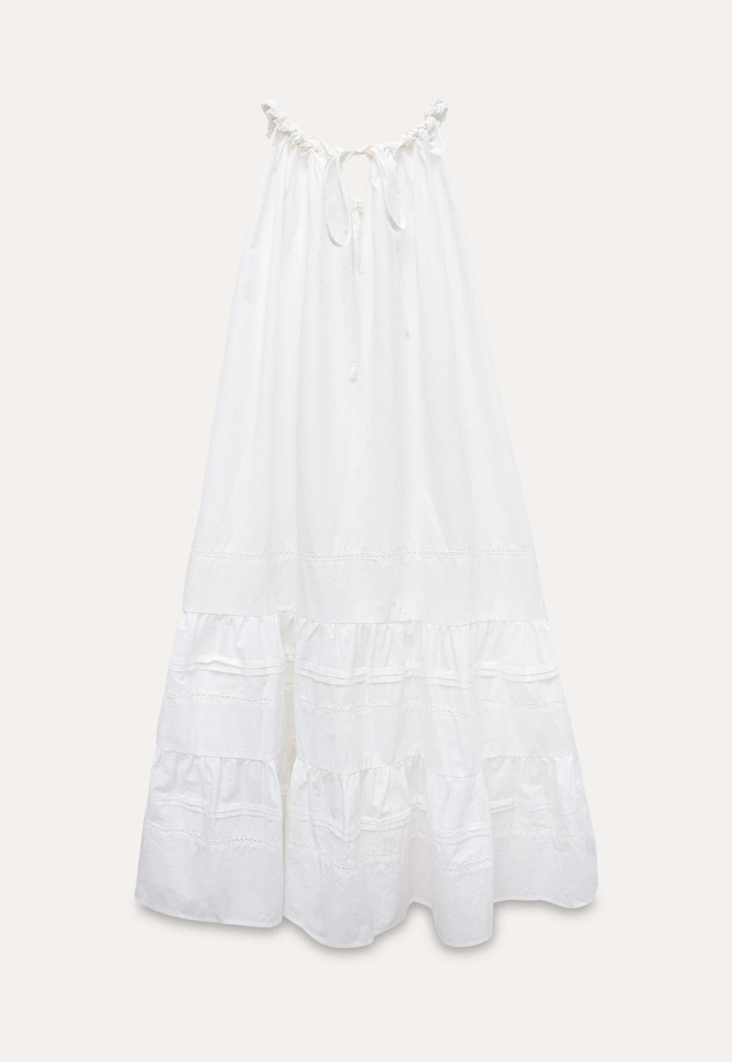 Ruffle Hem Maxi Dress