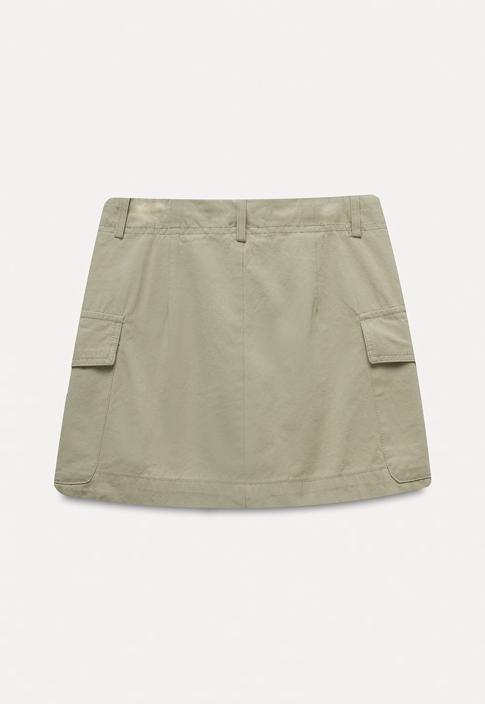 Women’s Cargo Mini Skirt with Flap Pockets