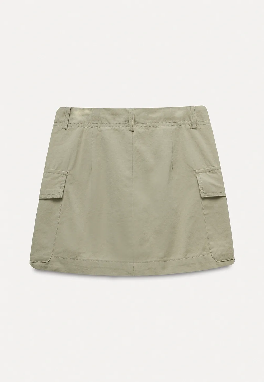 Women’s Cargo Mini Skirt with Flap Pockets