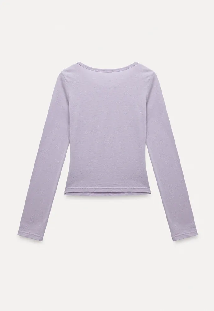 Women’s Cropped Long-Sleeve Tee