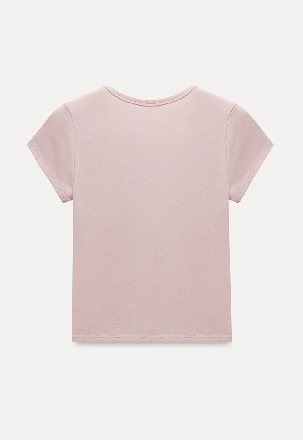 Women's V Neck Button Front Short Sleeve T-Shirt