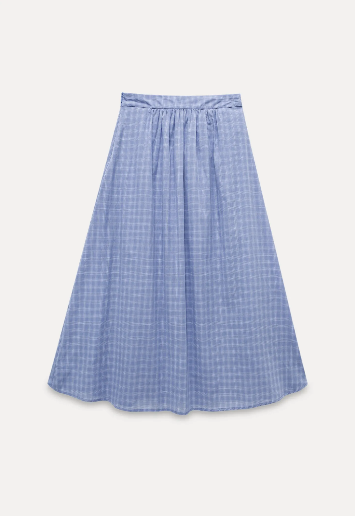 Gingham Halter Top & A-Line Skirt Set