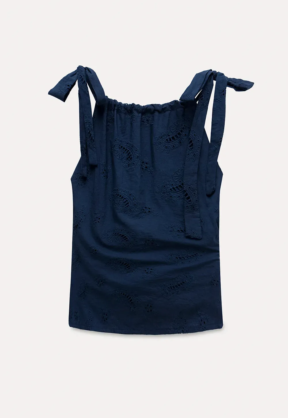 Eyelet Embroidered Cami Top
