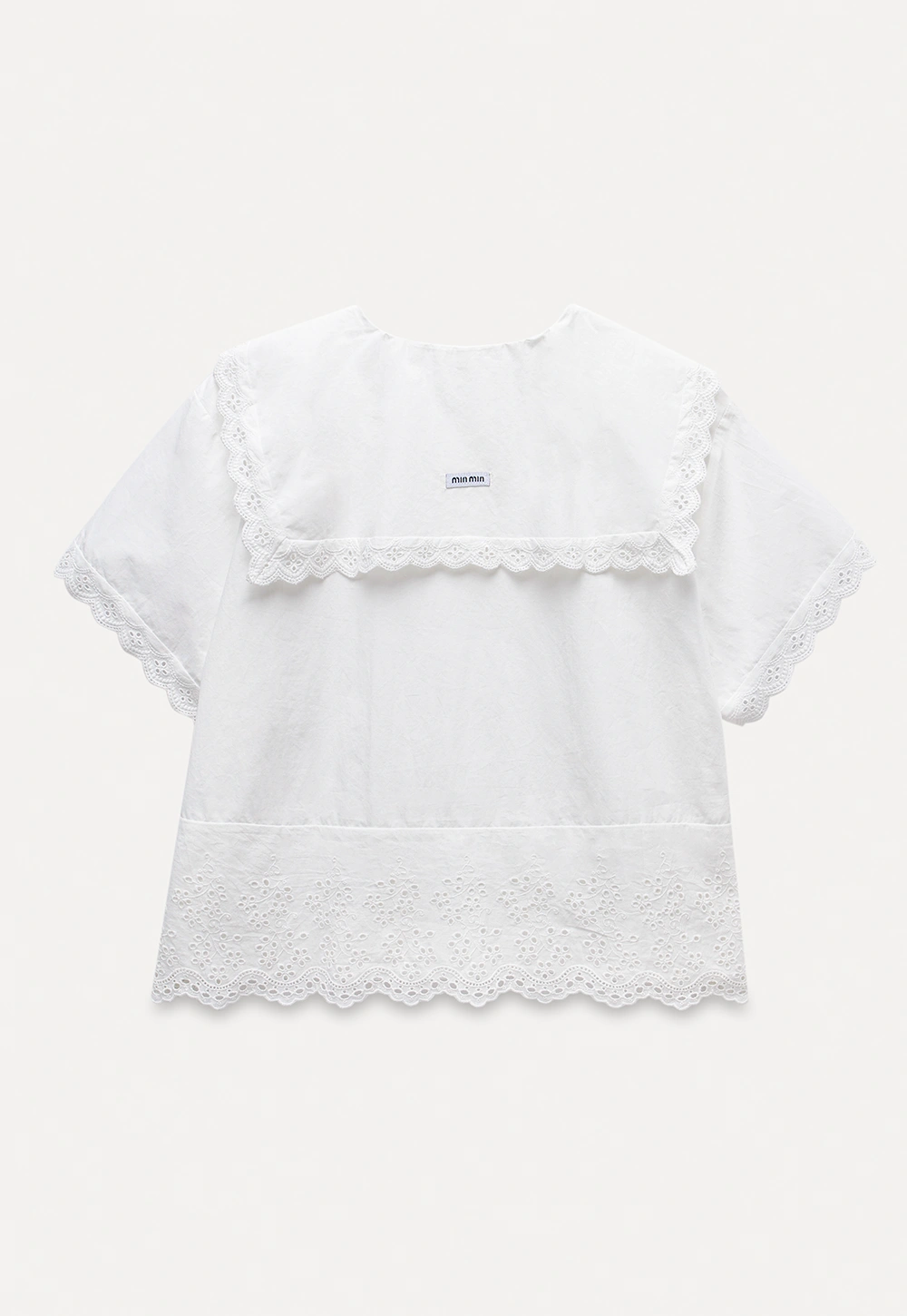 Women's Eyelet Lace Blouse