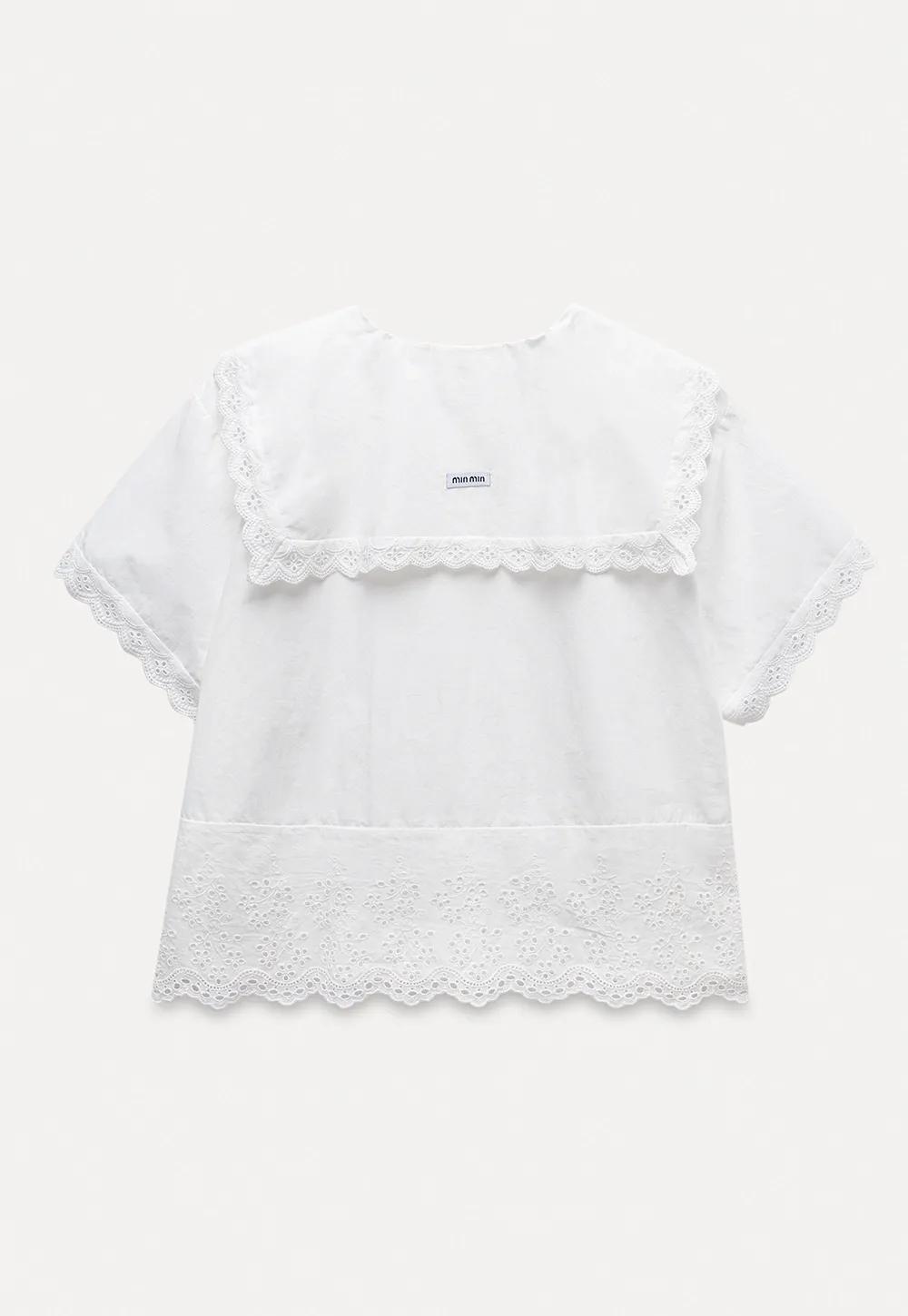 Women's Eyelet Lace Blouse