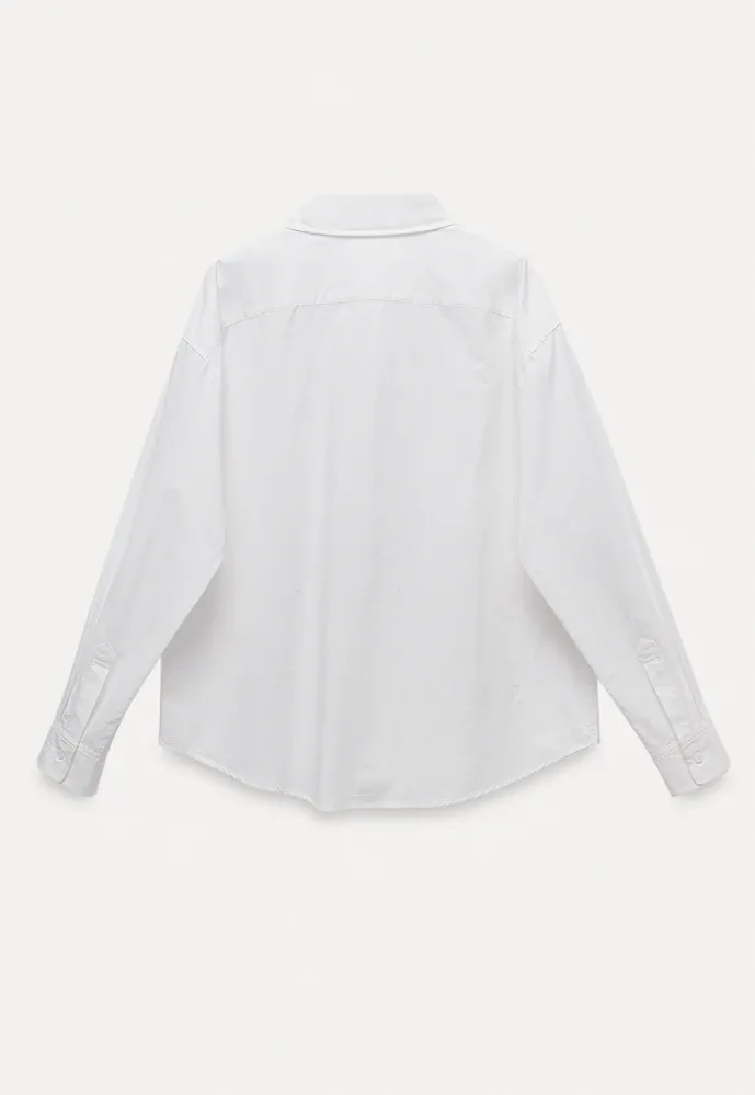 Boxy Two-Pocket Shirt