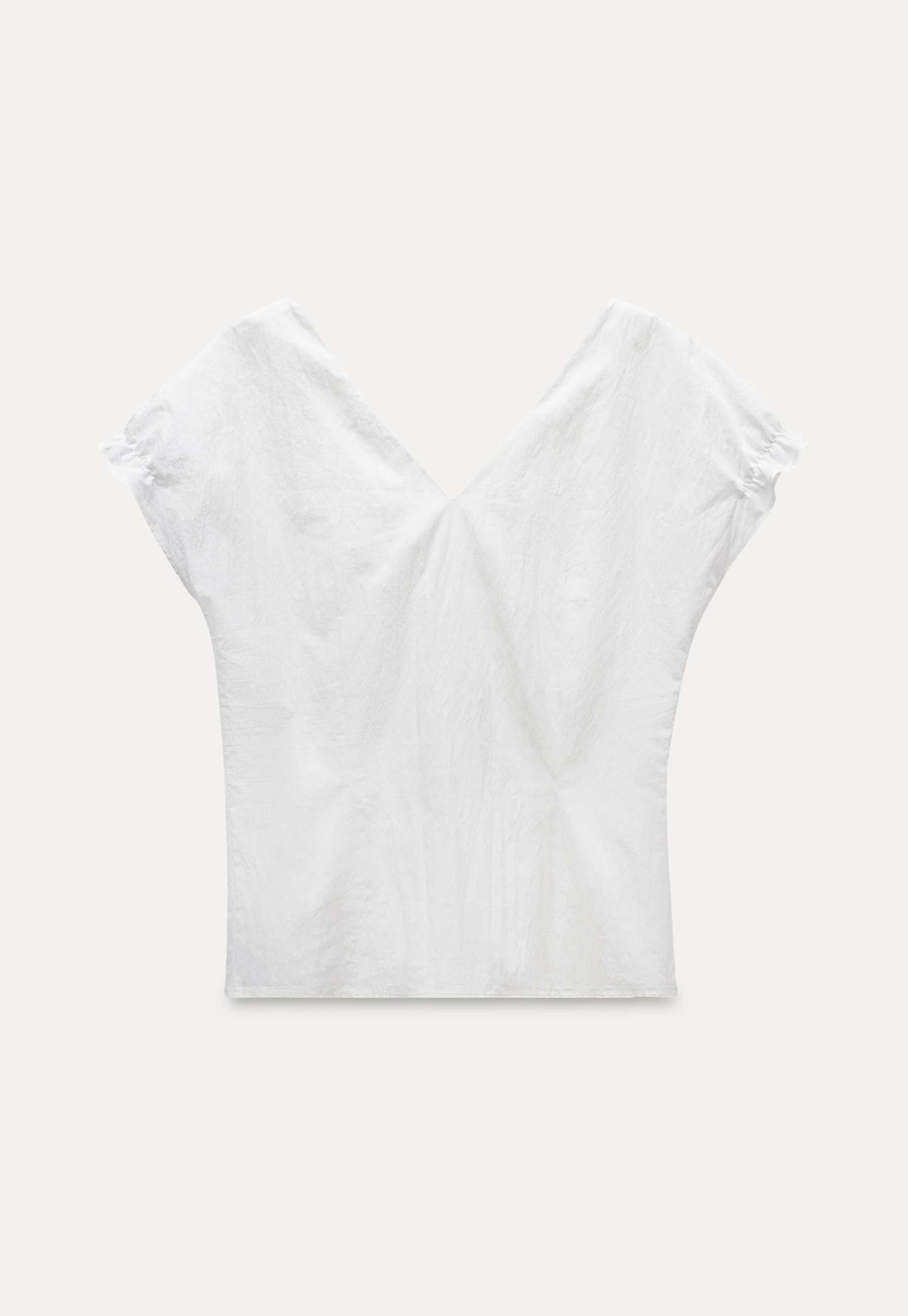 Women's Eyelet Lace V-Neck Blouse