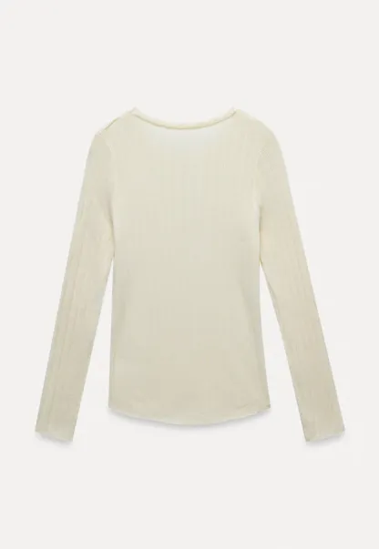 Ribbed Long-Sleeve Tee