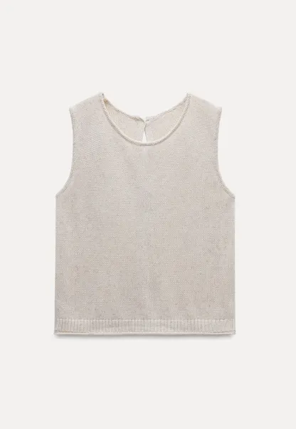 Women's Sleeveless Knit Tank Top