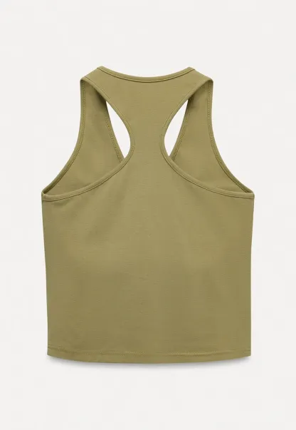 Women's V-Neck Racerback Tank
