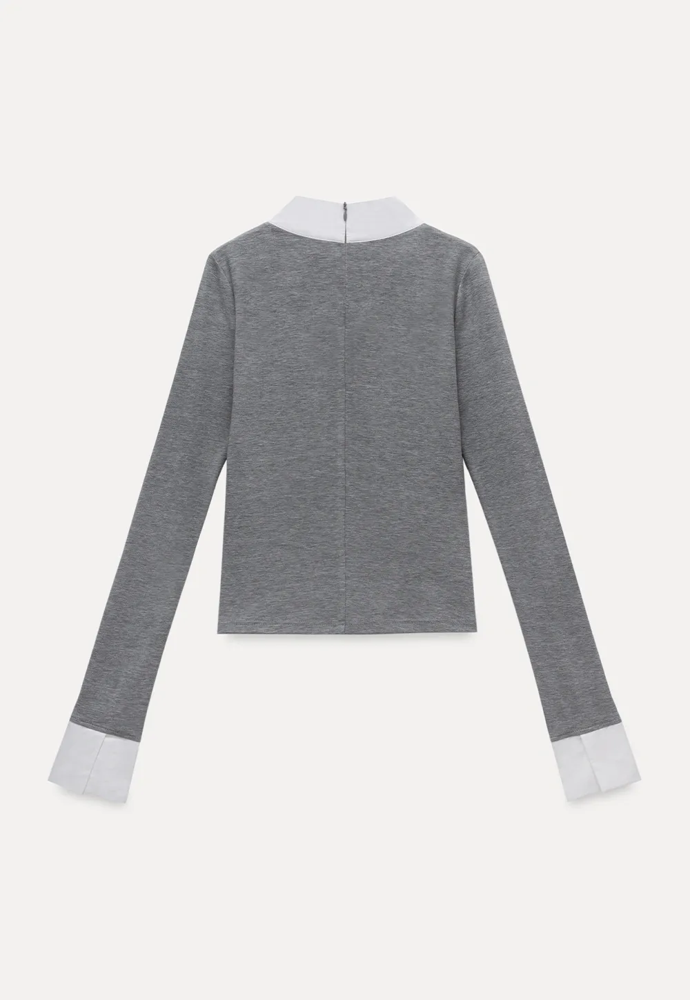 Women's Colorblock Scarf Neck Long Sleeve Top