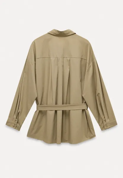 Belted Utility Shirt