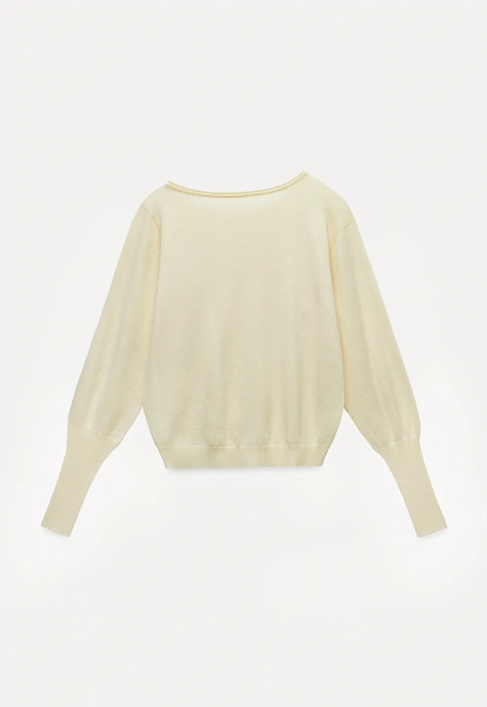 Women's One-Shoulder Long Sleeve Knit Top