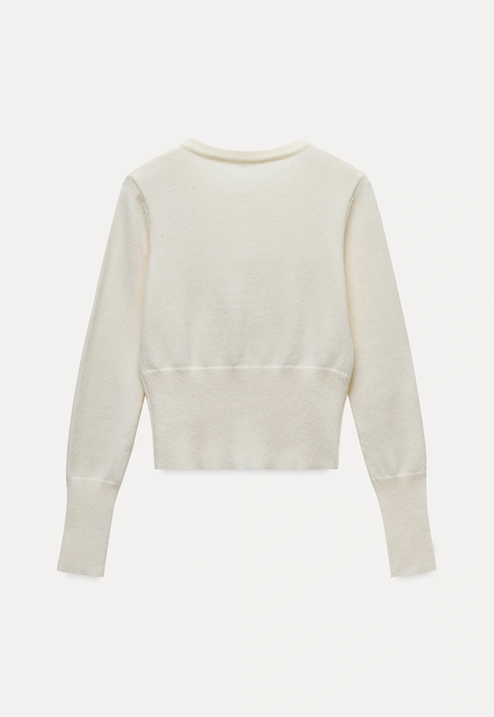 Women's Casual Crewneck Knit Cardigan