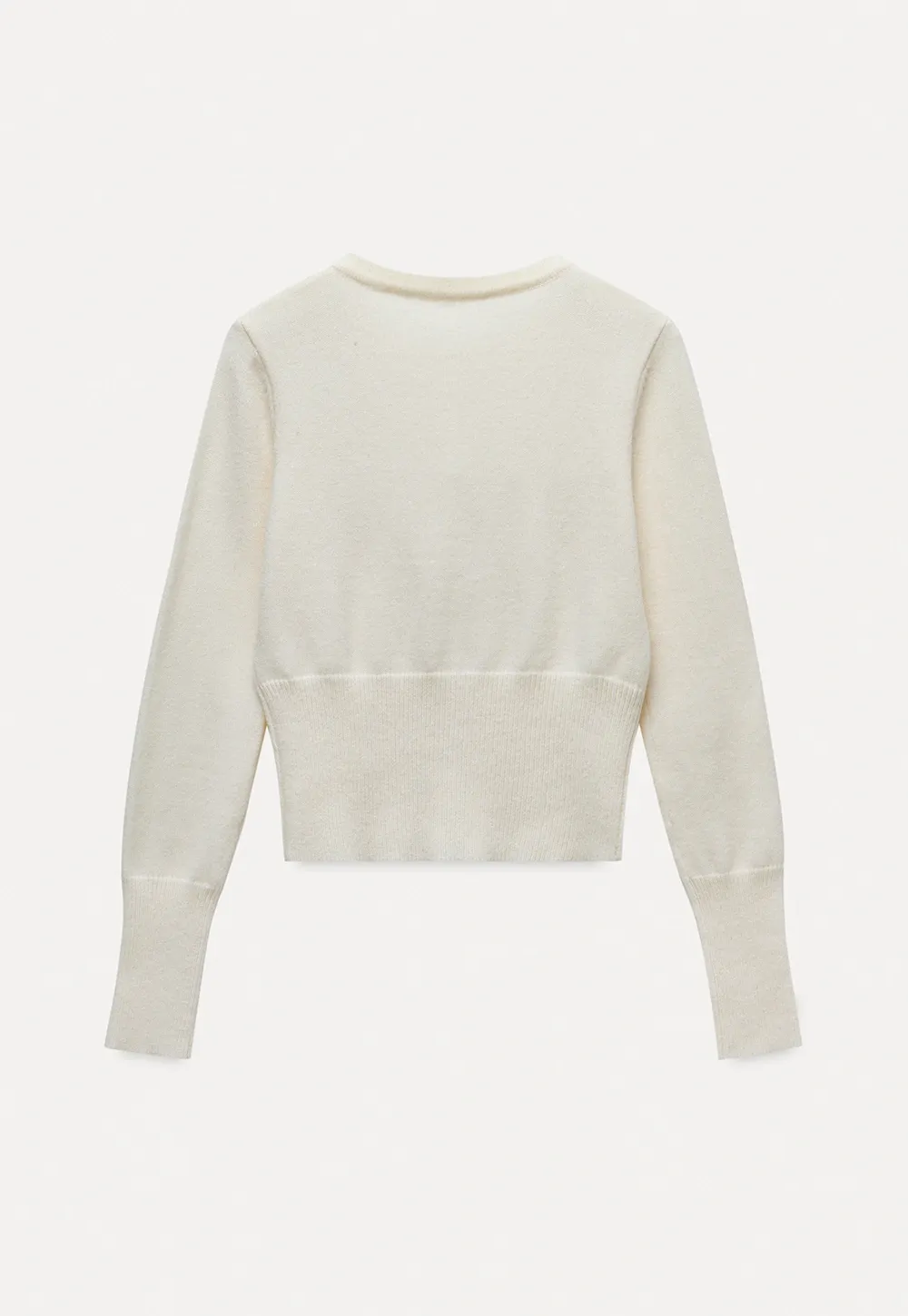 Women's Casual Crewneck Knit Cardigan