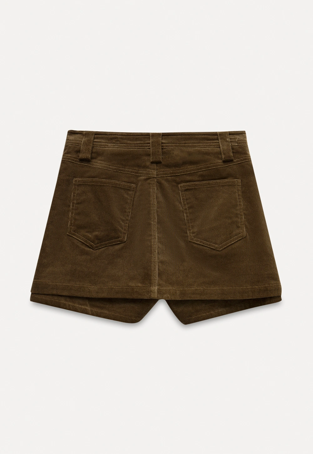 Womens Casual Corduroy Shorts with Pockets