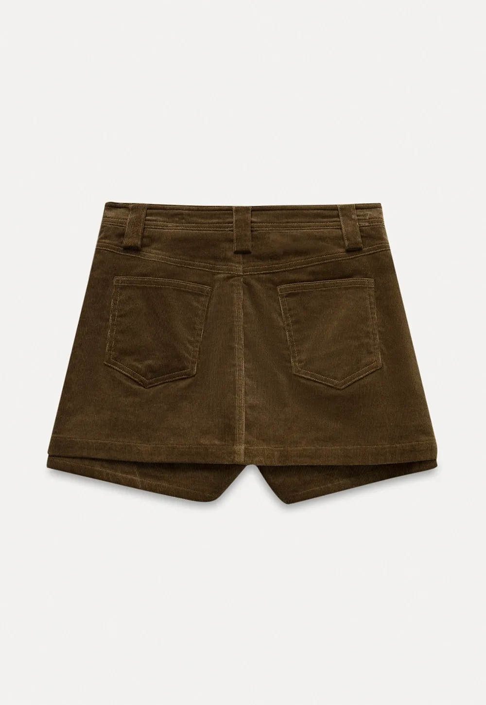 Womens Casual Corduroy Shorts with Pockets