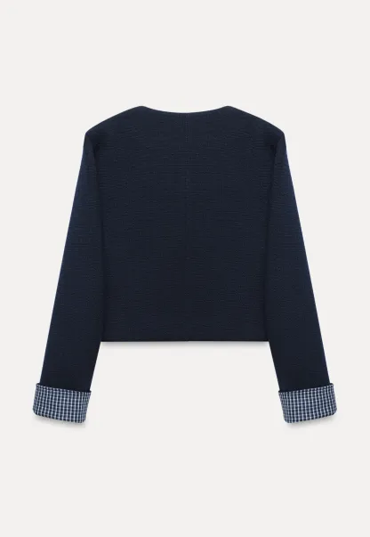 Elegant Boucle Short Jacket for Women