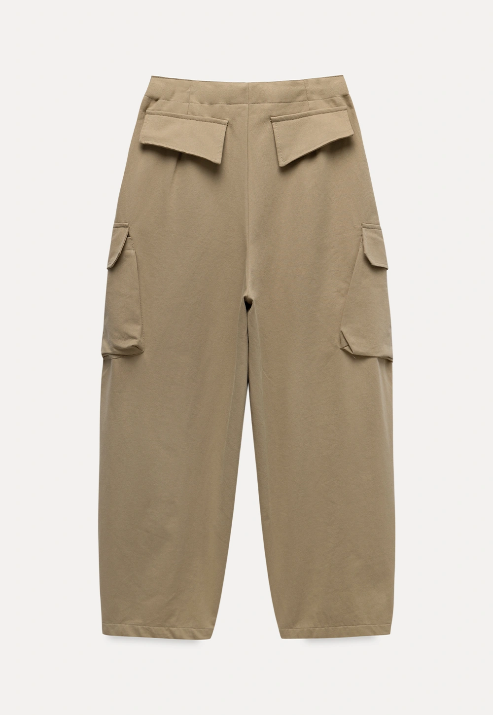 Womens High Waist Cargo Pants