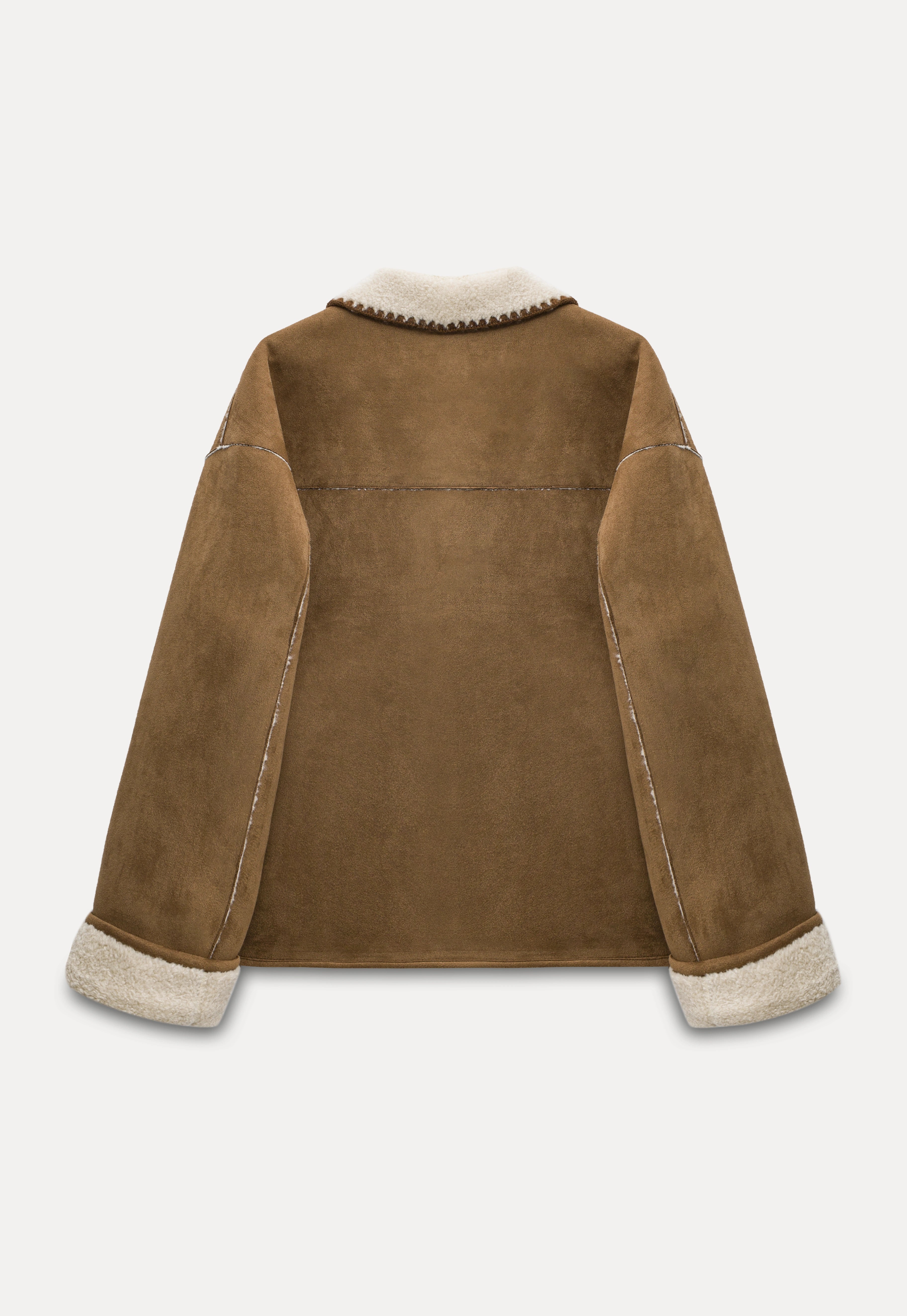 【AAKE】BEAR TOGGLE SHEARING COAT Women's Faux Suede Toggle Jacket – EGGKA