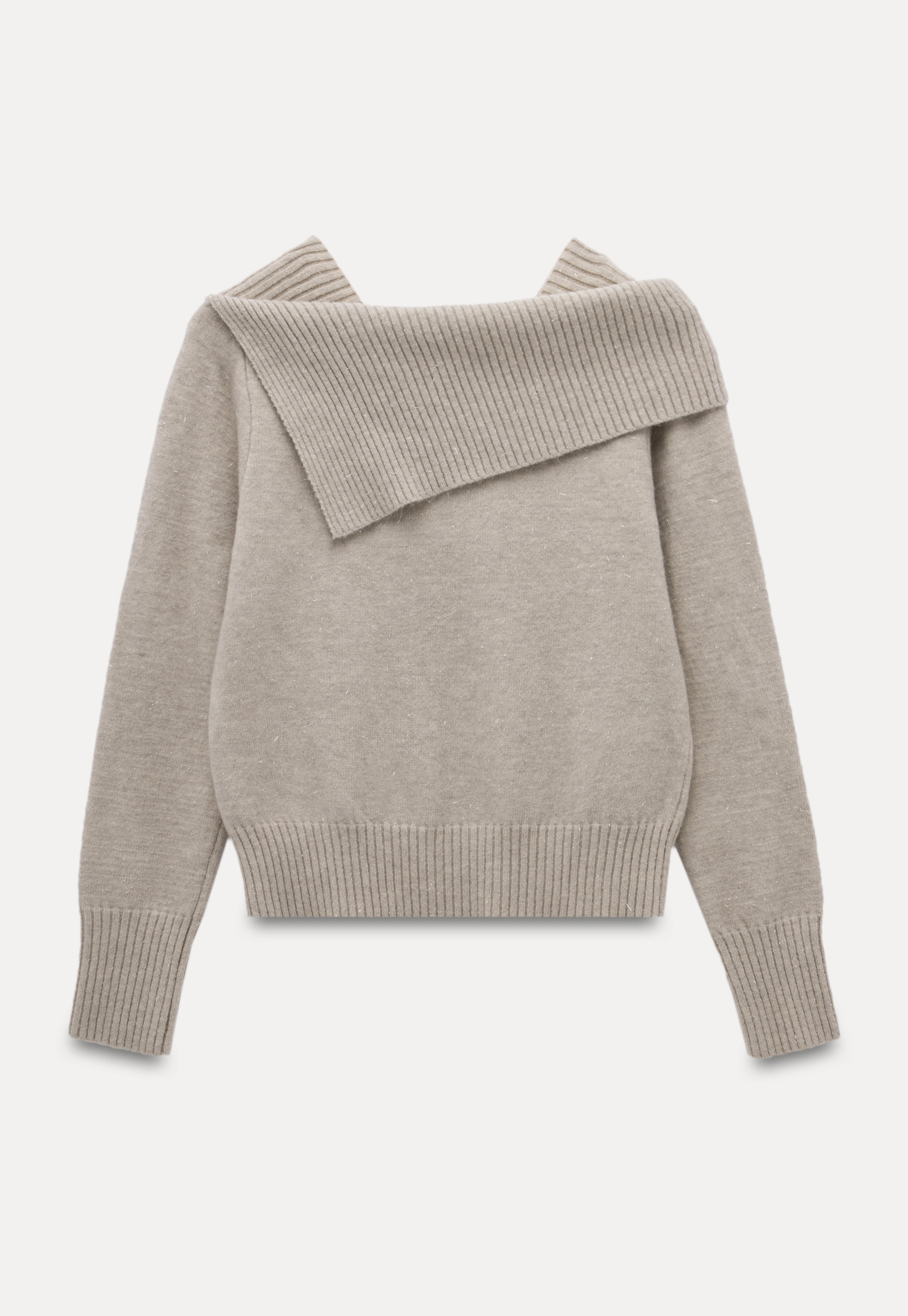 Women's Asymmetrical Knit Sweater