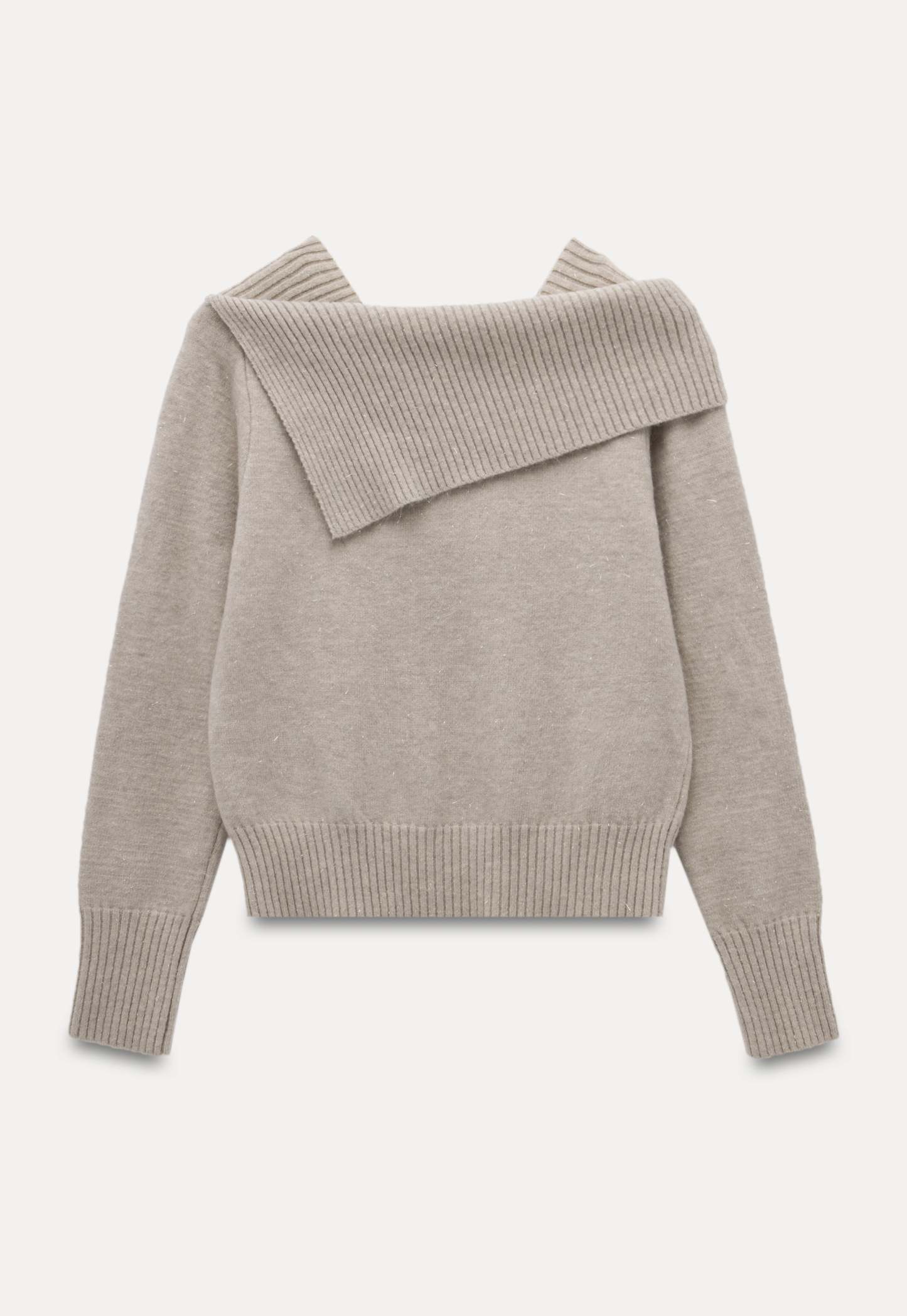 Women's Asymmetrical Knit Sweater
