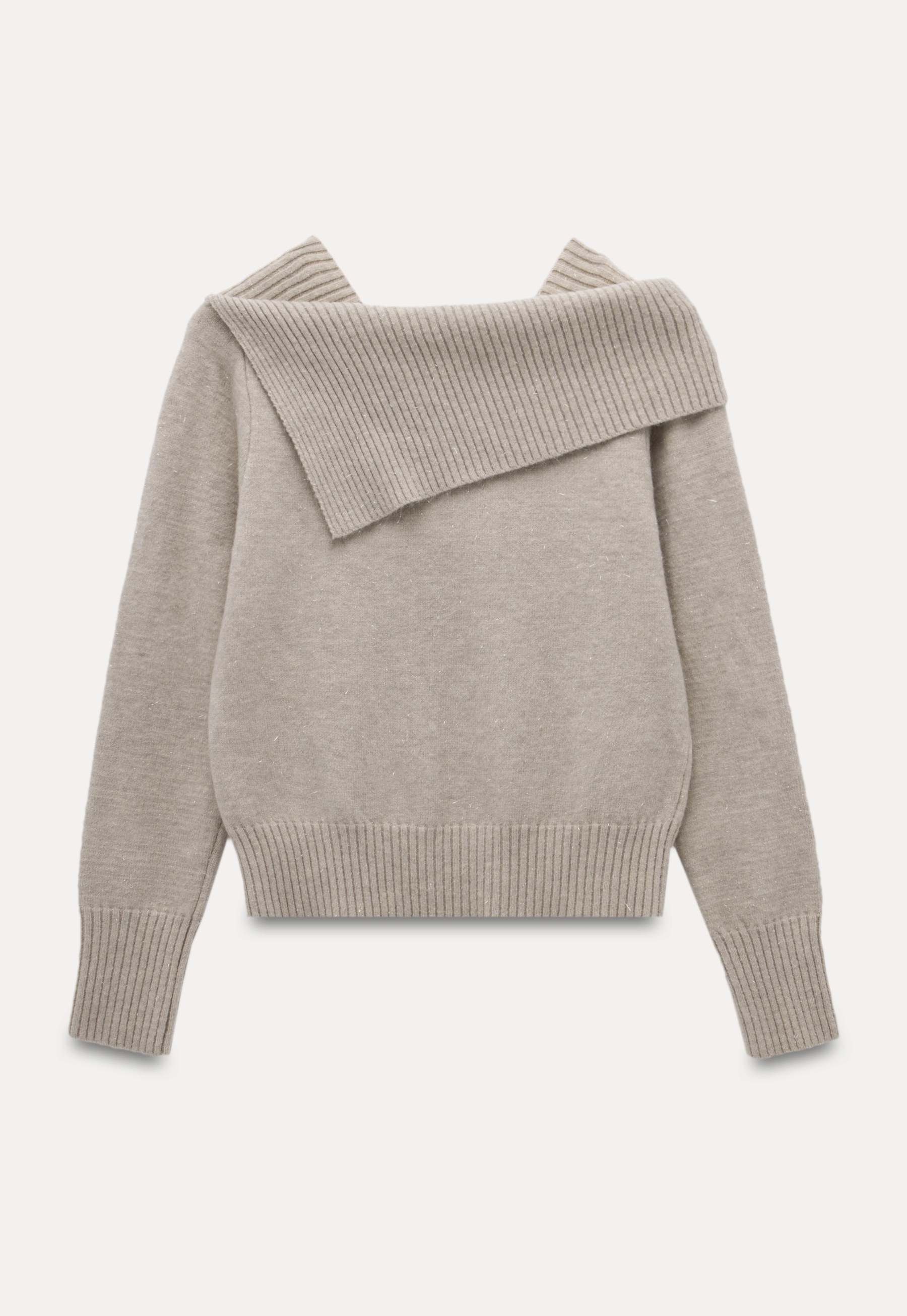 Women's Asymmetrical Knit Sweater