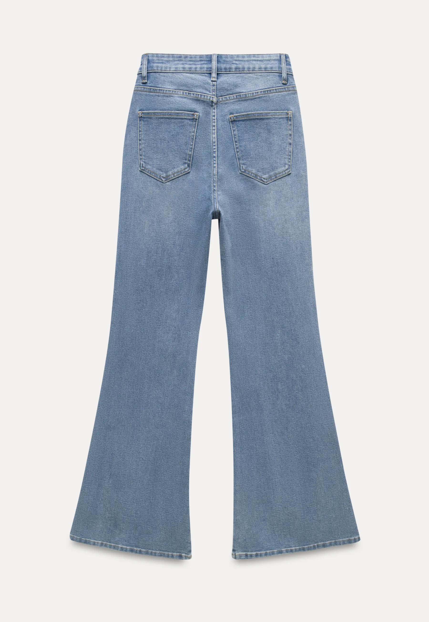 High Waist Flared Jeans