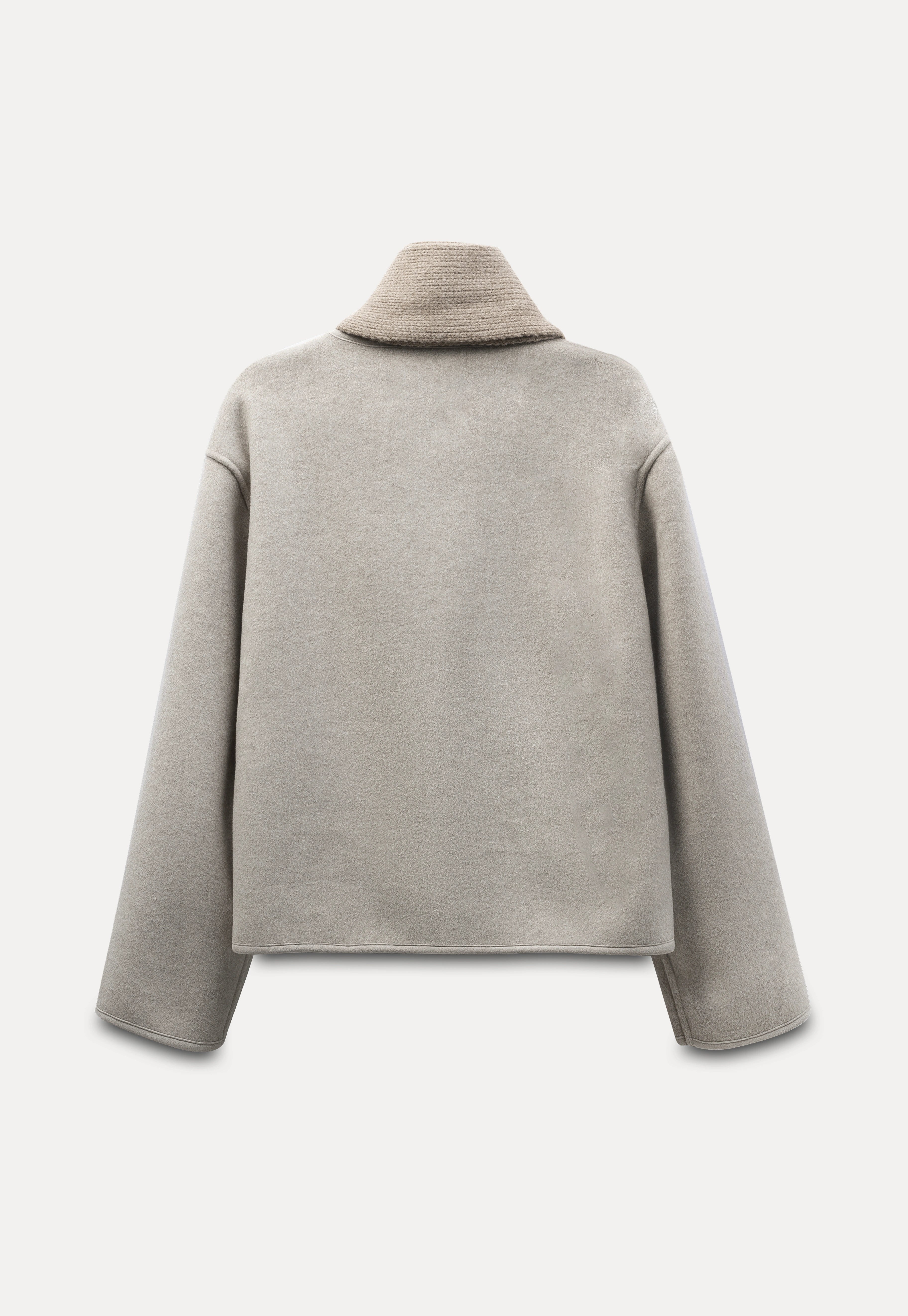 ジャケット・アウター loose wool blend soutien collar coat Stand Collar Oversized Coat | UNIQLO US