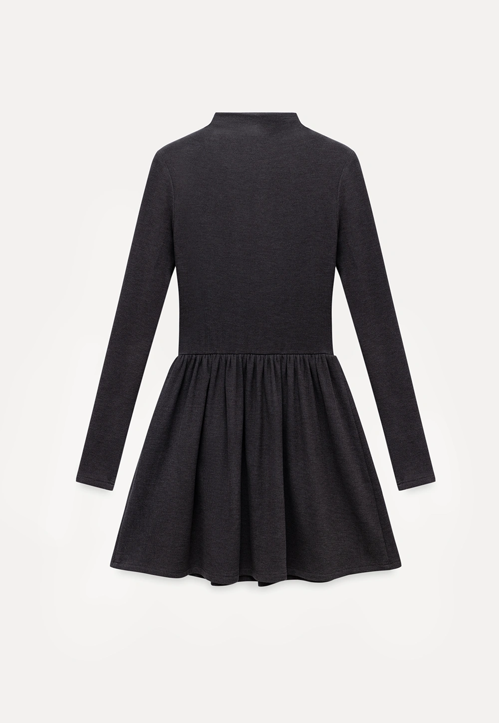 Long Sleeve Bow Tie Mini Dress