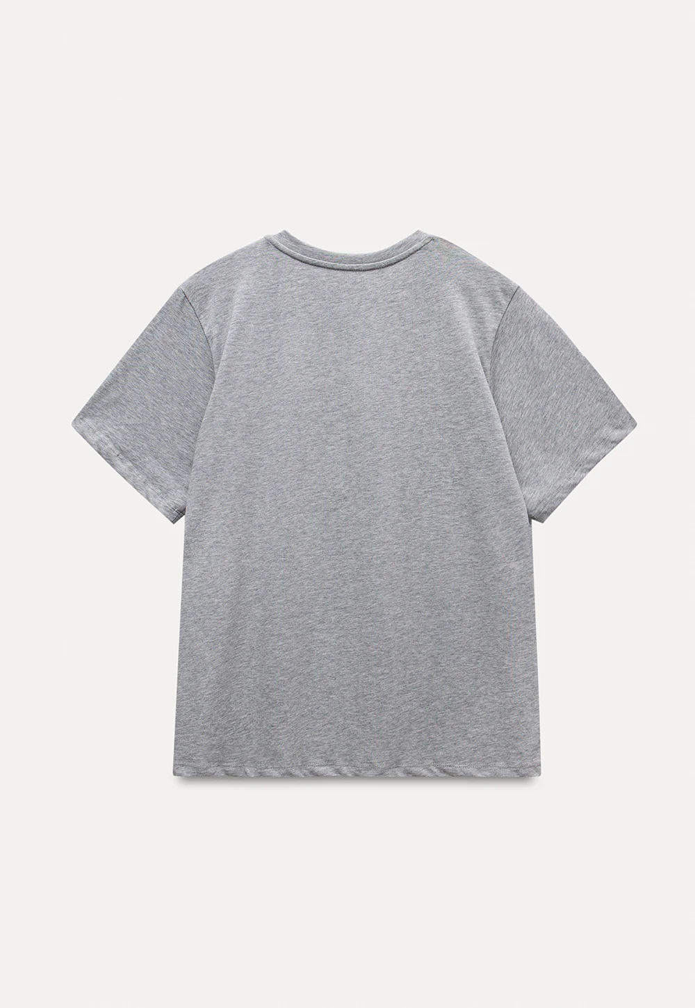 Women’s Graphic T-Shirt with Floral Letter Print