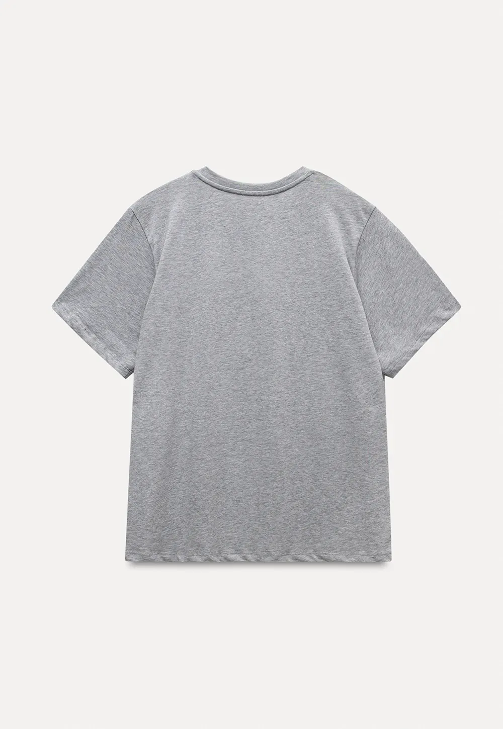 Women’s Graphic T-Shirt with Floral Letter Print