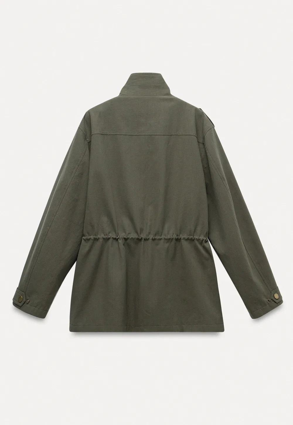 Womens Oversized Utility Pocket Jacket