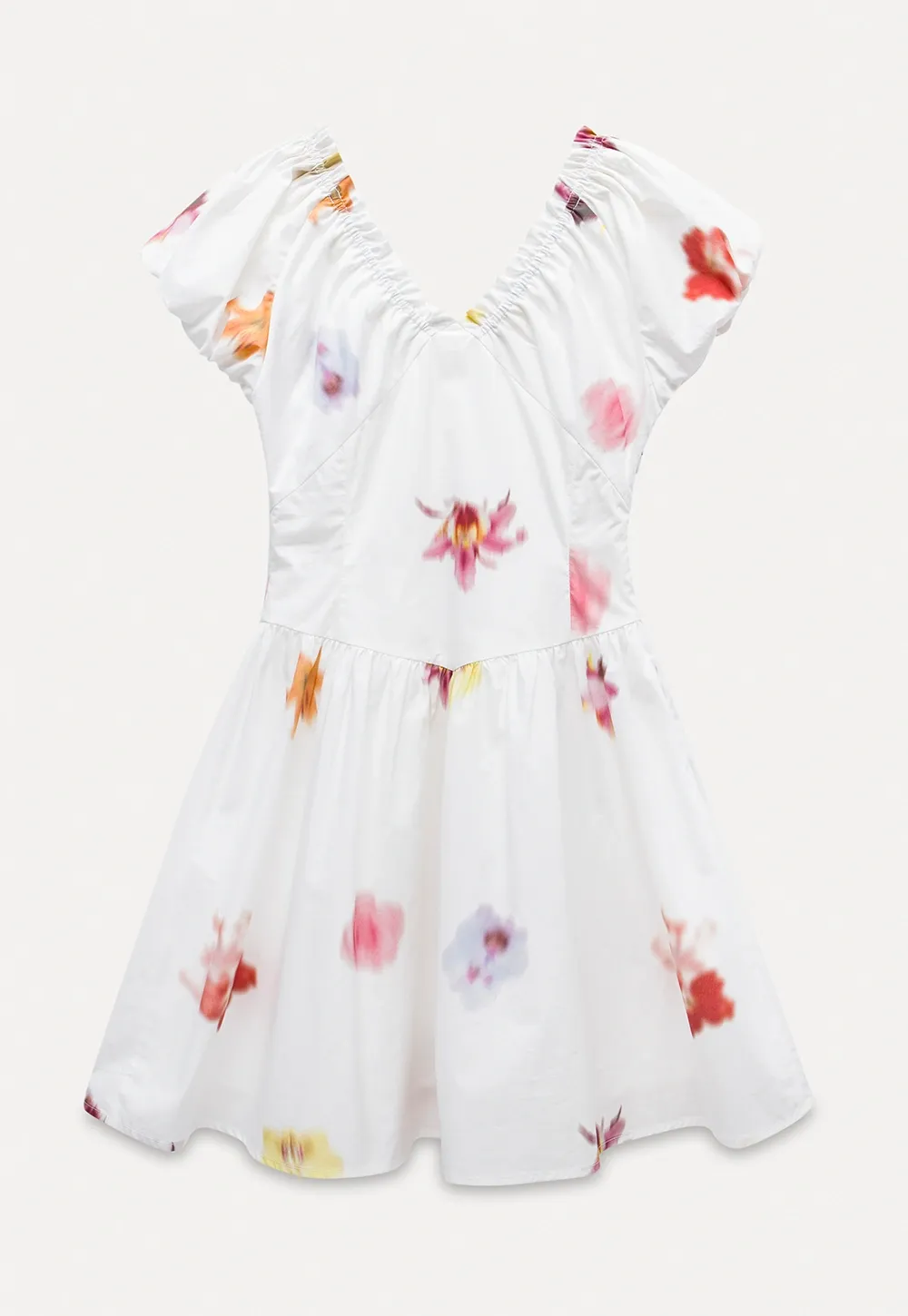 Romantic Floral Mini Dress