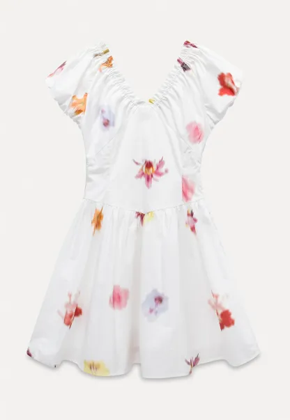 Romantic Floral Mini Dress