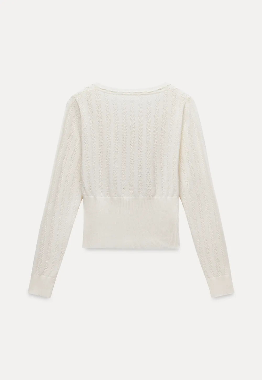 Knit Tie Front Cardigan