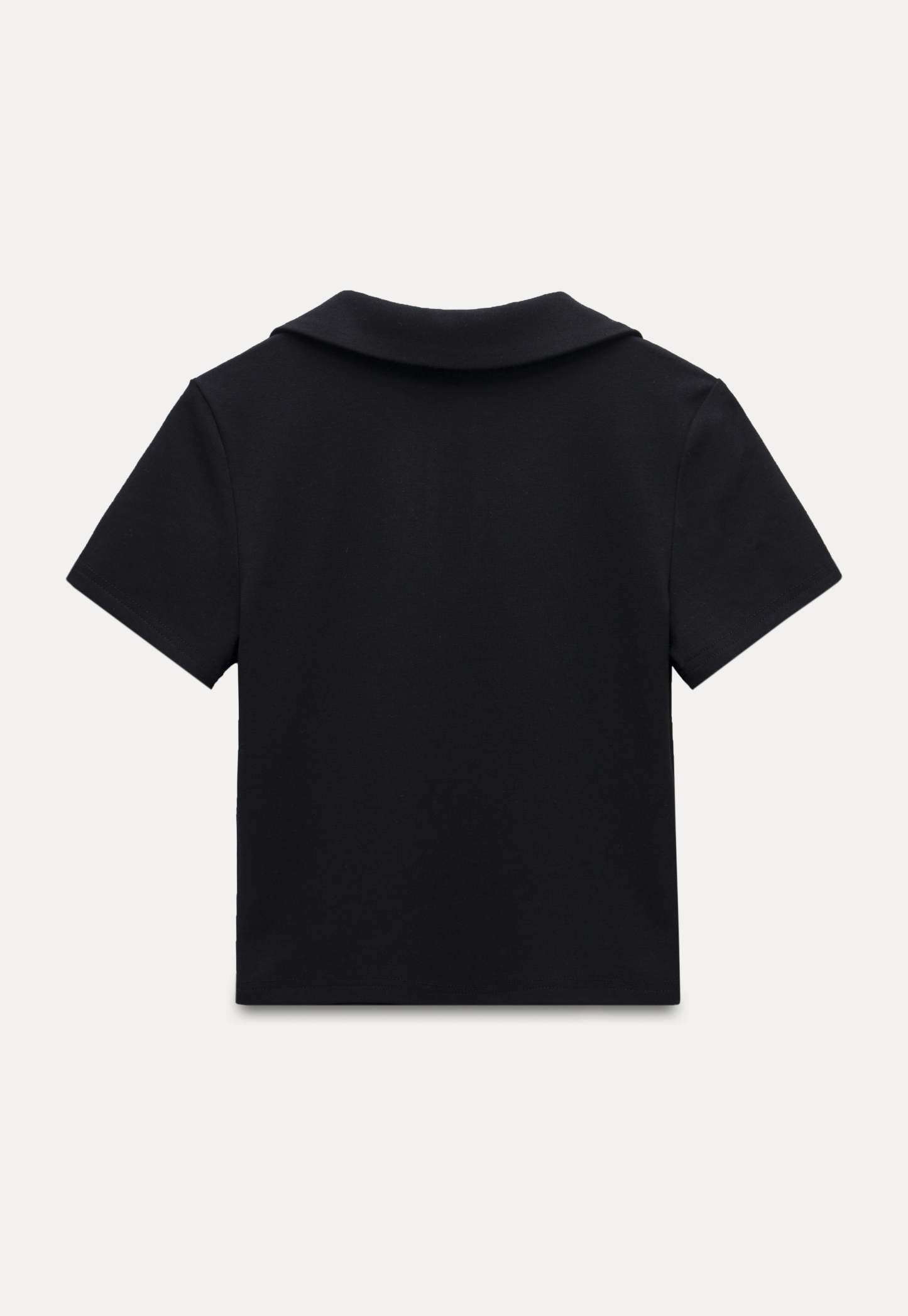 Collared V-Neck Tee