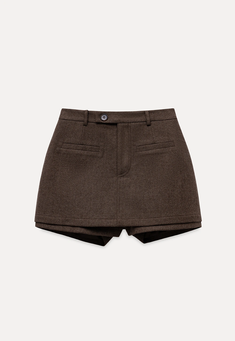 Womens Two-Piece Blazer and Shorts Set