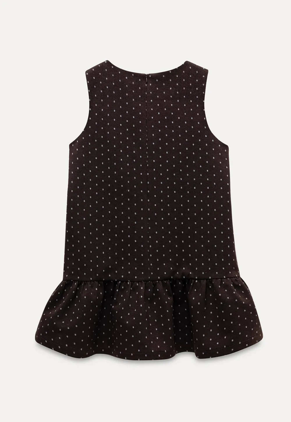 Polka Dot Sleeveless Mini Dress