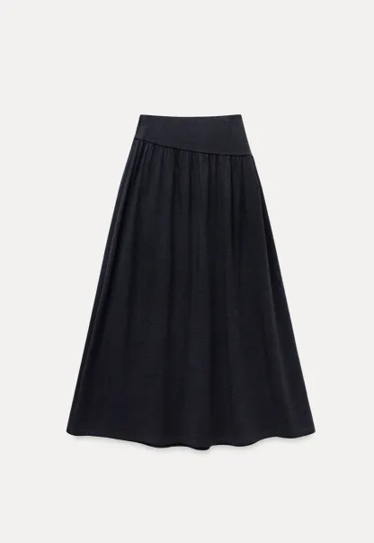 Women High Neck Long Sleeve Maxi Dress Elegant Casual Outfit