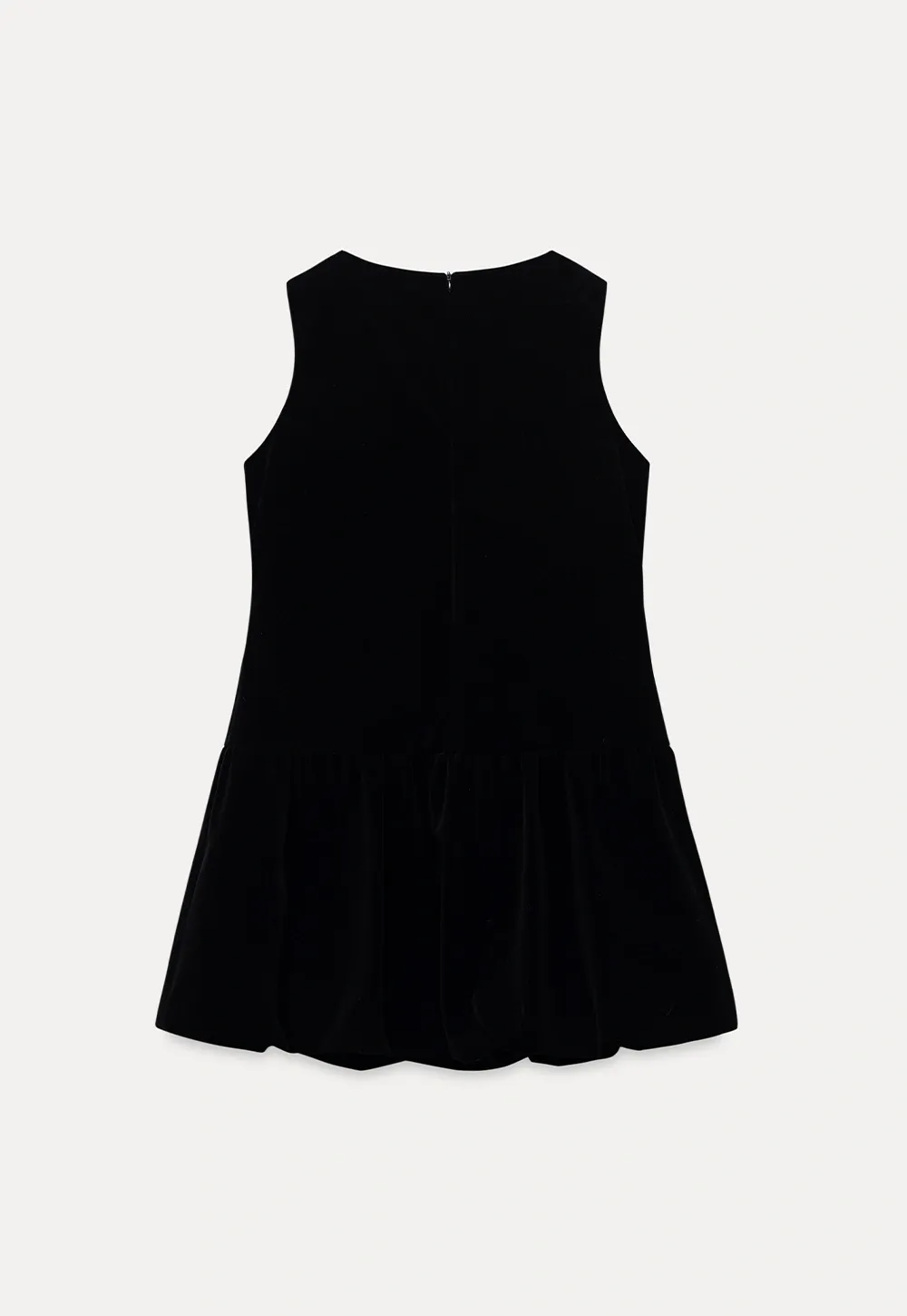 Women Sleeveless Velvet Mini Dress