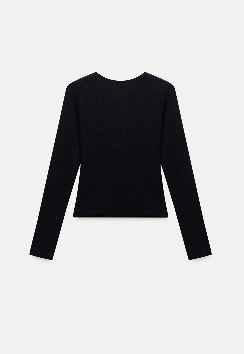 Women Cut Out Long Sleeve Top Slim Fit Basic T Shirt