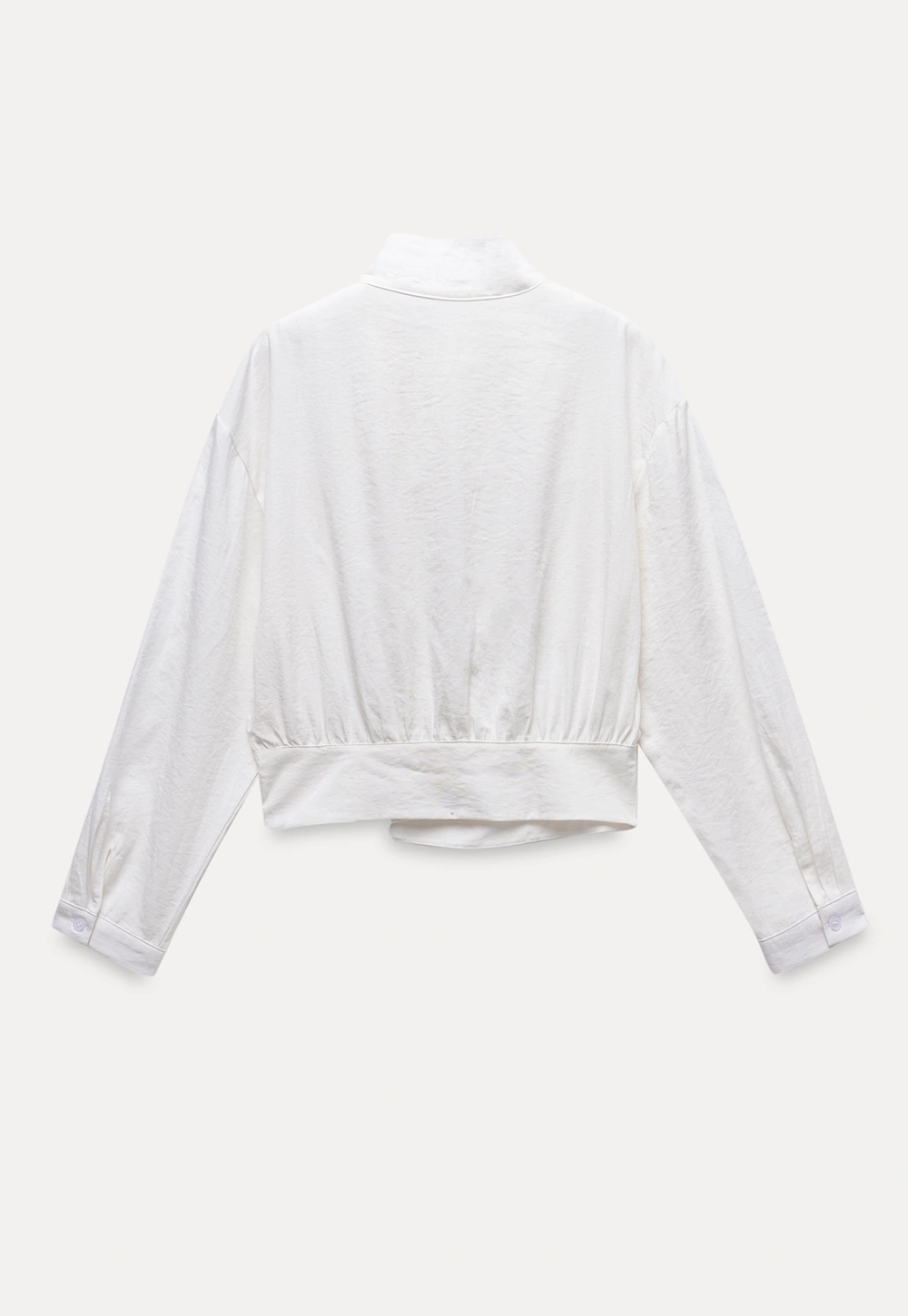 Women’s Tie Neck Long Sleeve Blouse