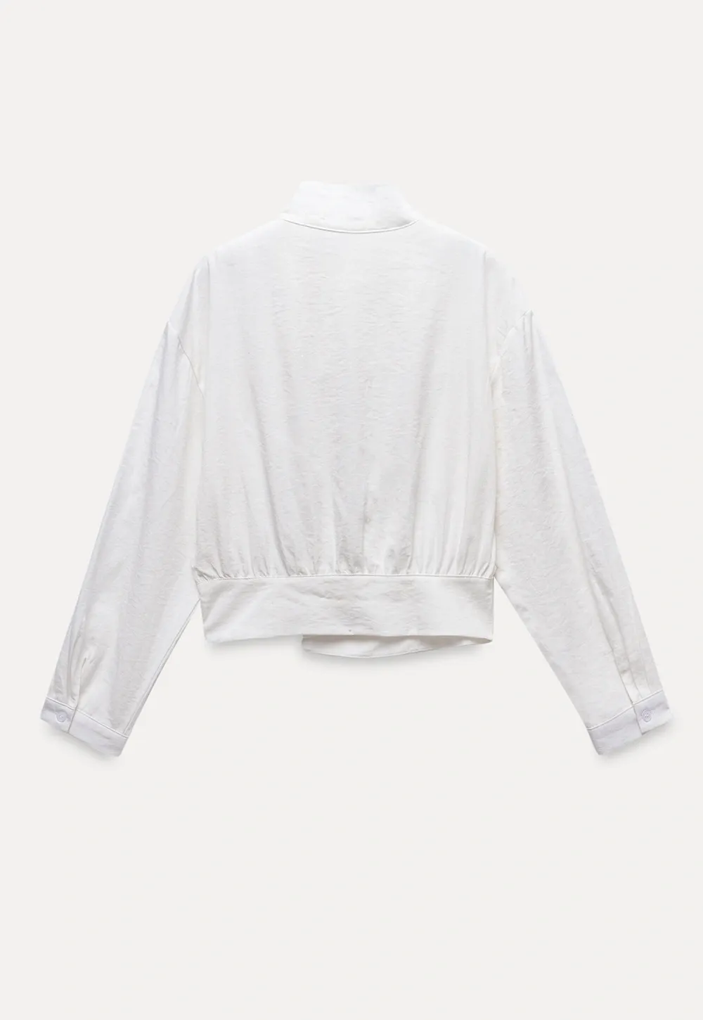 Women’s Tie Neck Long Sleeve Blouse